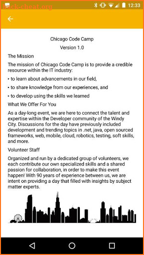 Chicago Code Camp screenshot