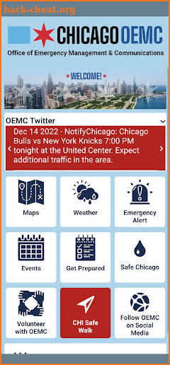 Chicago OEMC screenshot