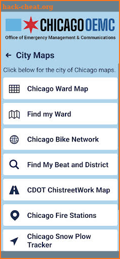 Chicago OEMC screenshot