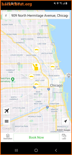 Chicago Taxi App screenshot