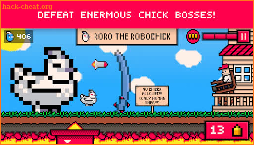 Chick Hell: Free Chicken Shooter screenshot