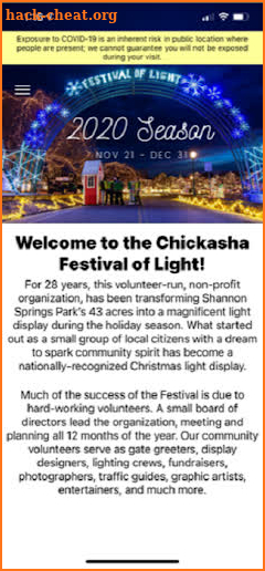 Chickasha Festival of Light screenshot