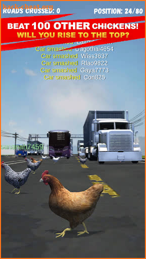 Chicken Challenge: Cross Road Royale screenshot