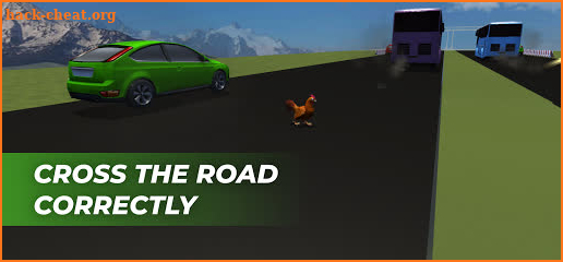 Chicken Extreme Road screenshot
