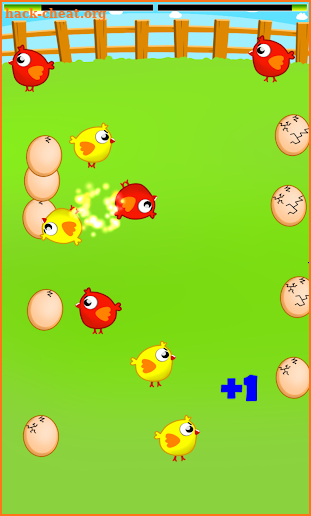 Chicken fight - two player game screenshot