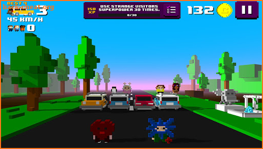 Chicken Jump - Crazy Traffic screenshot