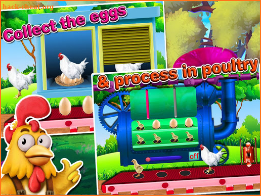 Chicken nuggets factory- cooking & delivery game screenshot