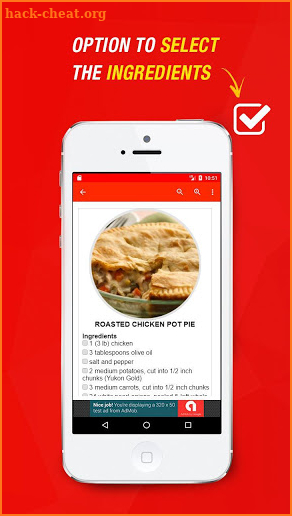Chicken Pot Pie Recipes screenshot