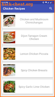 Chicken Recipes Book screenshot