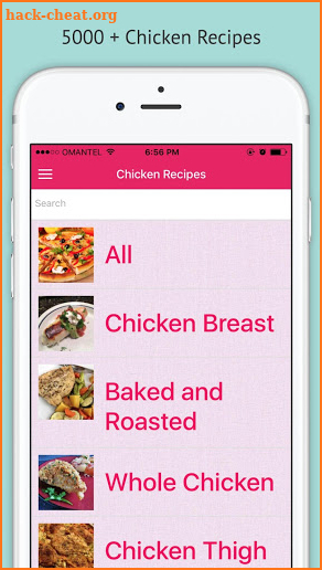 Chicken Recipes - Offline screenshot