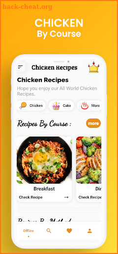Chicken Recipes Pro screenshot