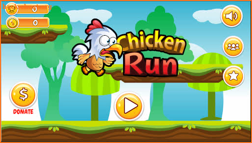 Chicken Run : Catch Fruit screenshot