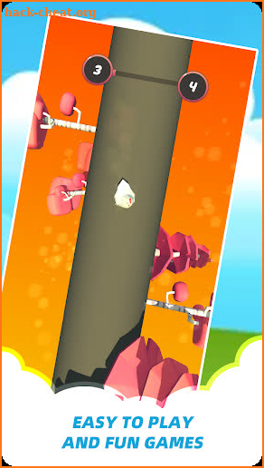 Chicken Running - Casual Flipp Rush Game screenshot