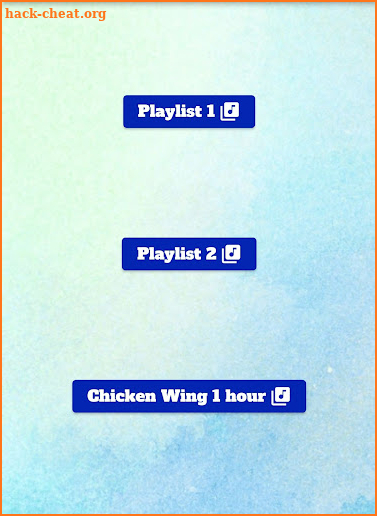 Chicken wing songs screenshot