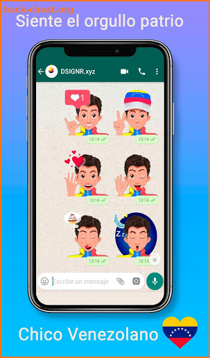 Chico Venezolano - Stickers para Whatsapp screenshot