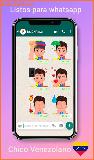 Chico Venezolano - Stickers para Whatsapp screenshot