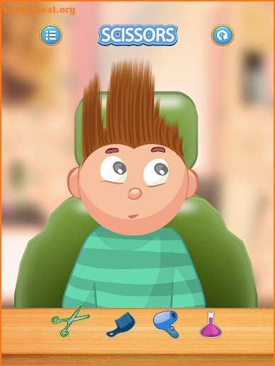 Child Game / hair cut screenshot