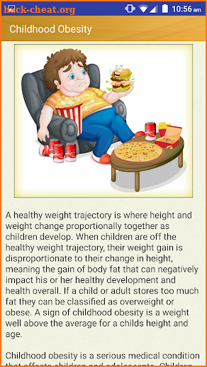 Child Obesity & Healthy eating Habits For Fat Kids screenshot