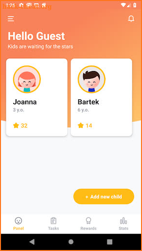 Child Reward -  motivate kids with stars screenshot