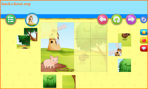 Children Puzzle for Kids Pets PRO: Box 2D & Slices screenshot