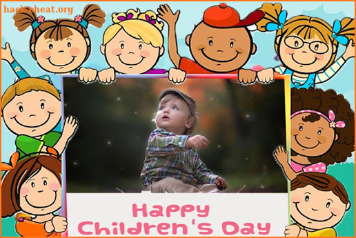 Children's Day Photo Frame screenshot