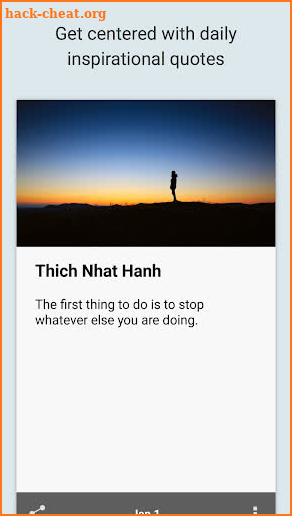 Chill - daily mindfulness screenshot