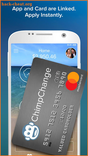 ChimpChange Mobile Banking screenshot