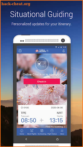 China Airlines App screenshot