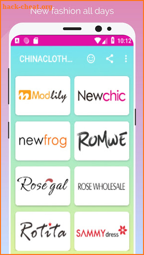 China Clothes -Tiendas de ropa online china screenshot
