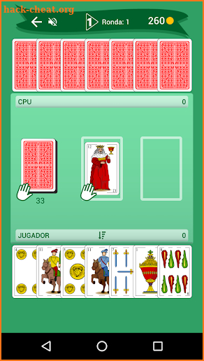 Chinchón: card game screenshot