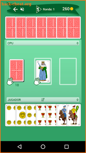 Chinchón: card game screenshot