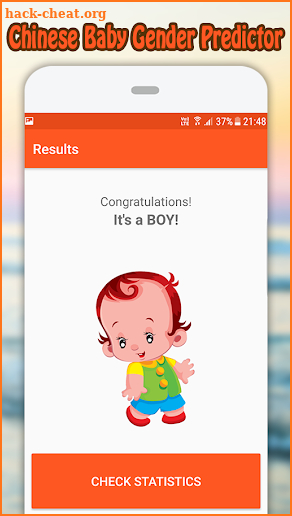 Chinese Baby Gender Predictor - Boy or Girl screenshot