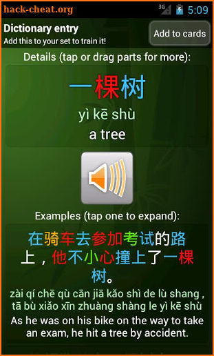 Chinese Dictionary+Flashcards screenshot