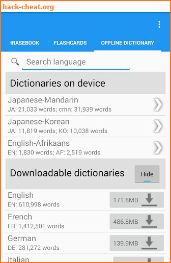 Chinese English Translator App screenshot