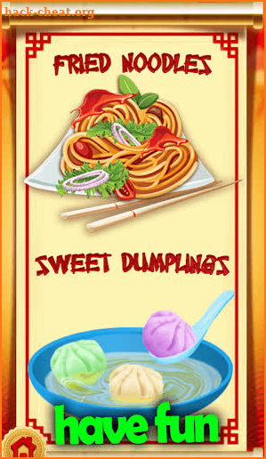 Chinese Food Game screenshot