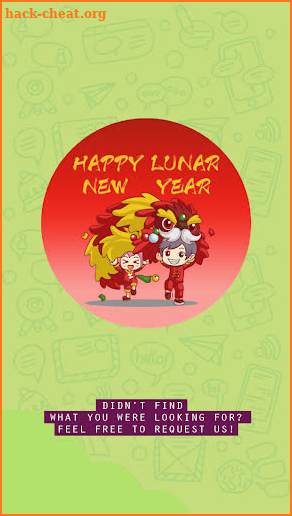 Chinese Lunar Year Sticker for WhatsApp Messenger screenshot