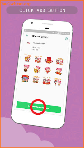 Chinese Lunar Year Sticker for WhatsApp Messenger screenshot