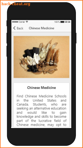 Chinese Medicine screenshot