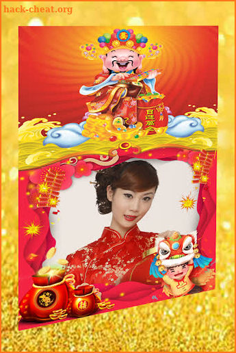 Chinese New Year 2020 Photo Frames With Stickers screenshot
