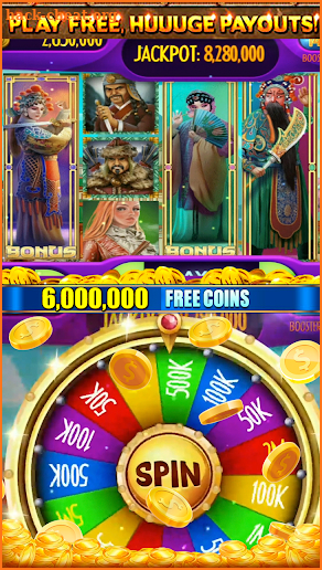 Chinese Opera Dynasty Free Vegas Slot Machine screenshot