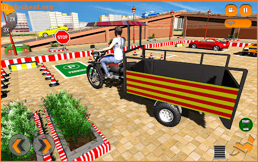 Chingchi rickshaw game 3d screenshot