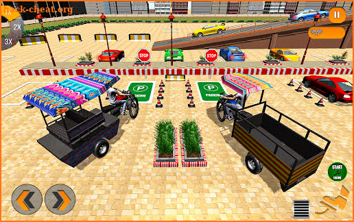 Chingchi rickshaw game 3d screenshot