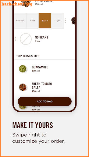 Chipotle Middle East screenshot