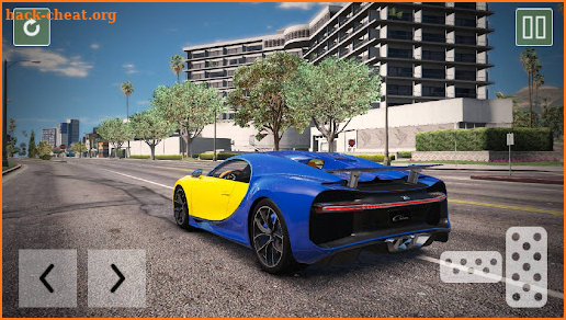 Chiron Car Bugatti Driver screenshot