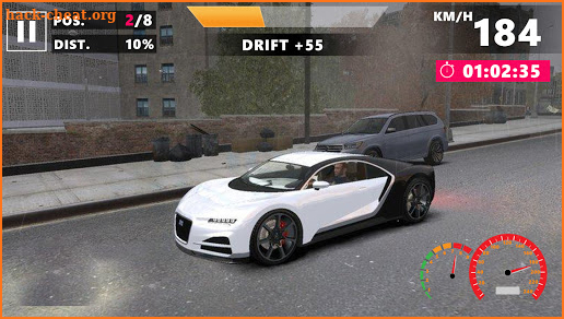 Chiron: Extreme Modern City Car Drift & Drive screenshot