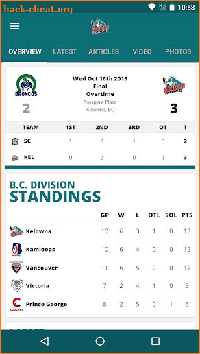 CHL - Canadian Hockey League screenshot