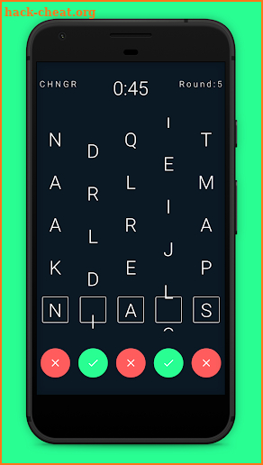 Chngr - Word Game screenshot