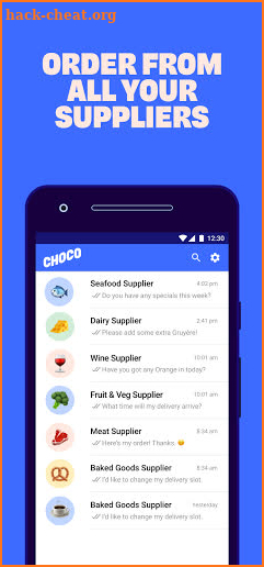Choco - Order Restaurant Supplies screenshot