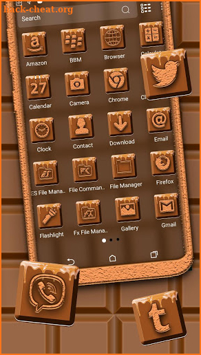 Chocolate Bar Theme Launcher screenshot