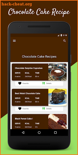 Chocolate Cake : Easy Chocolate Cake Recipes screenshot